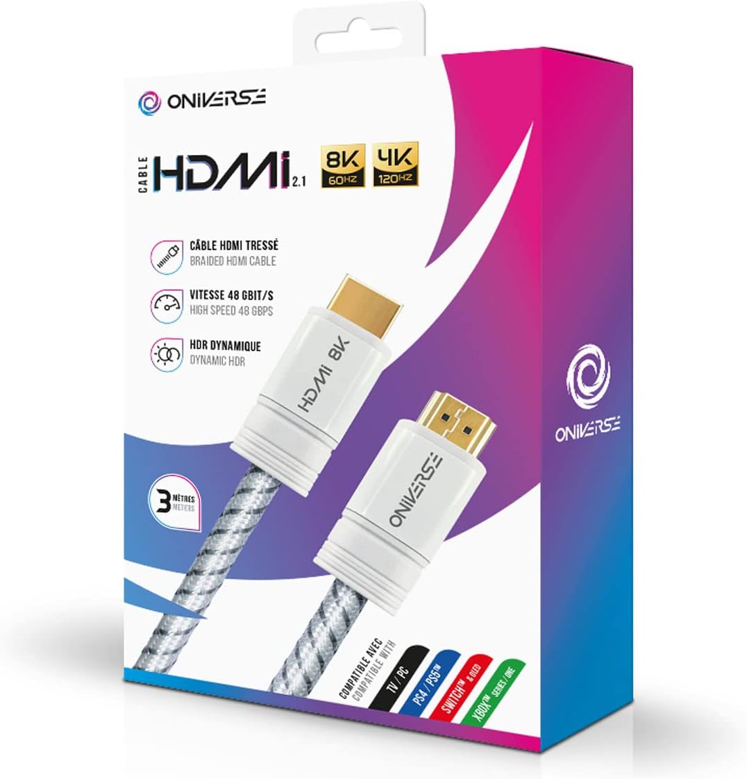 Oniverse - 8K Hdmi Cable - White