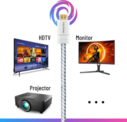 Oniverse - 8K Hdmi Cable - White
