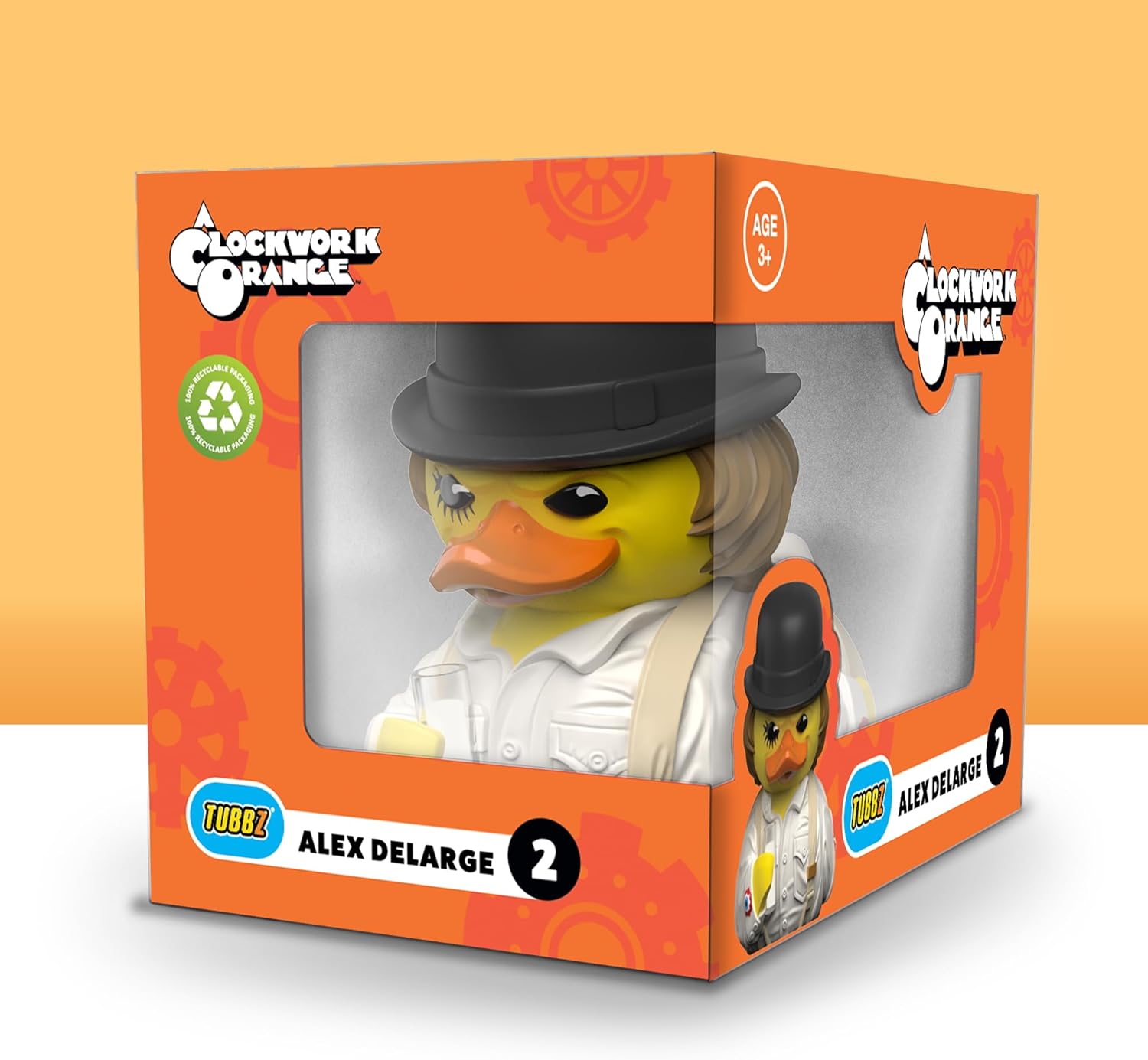 TUBBZ Box-Ausgabe: Uhrwerk Orange - Alex Delarge als Cosplaying-Gummiente Vinylfigur