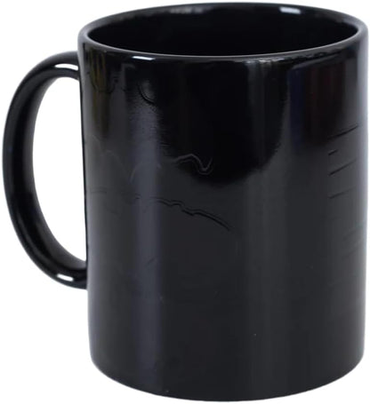 Pyramid International Batman Heat Change Mug – Official Batman Ceramic Mug with Heat-Activated Design, Iconic Batman Logo Appears with Heat, Ceramic, for Fans, Great for Home or Office Use