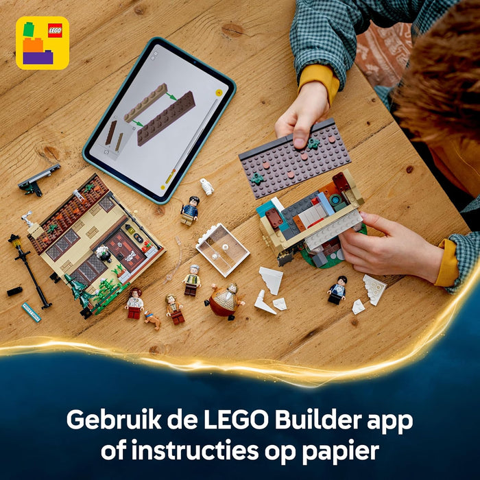 LEGO Harry Potter Privet Drive: Aunt Marge's Visit – Toy House with a Detailed Interior, 5 Minifigures & Inflated Aunt Marge Figure - Prisoner of Azkaban Gift for 8+ Year Old Girls & Boys - 76451