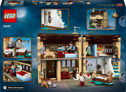 LEGO Harry Potter Privet Drive: Aunt Marge's Visit – Toy House with a Detailed Interior, 5 Minifigures & Inflated Aunt Marge Figure - Prisoner of Azkaban Gift for 8+ Year Old Girls & Boys - 76451