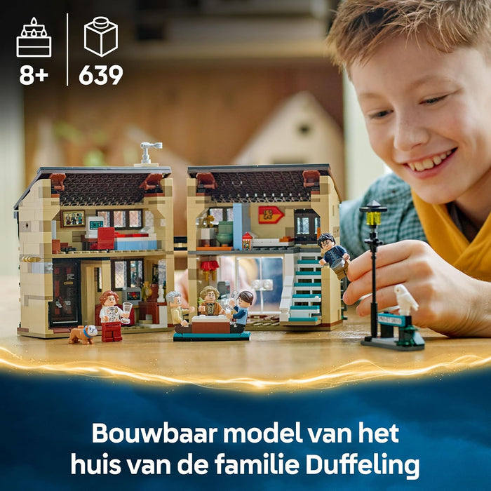LEGO Harry Potter Privet Drive: Aunt Marge's Visit – Toy House with a Detailed Interior, 5 Minifigures & Inflated Aunt Marge Figure - Prisoner of Azkaban Gift for 8+ Year Old Girls & Boys - 76451