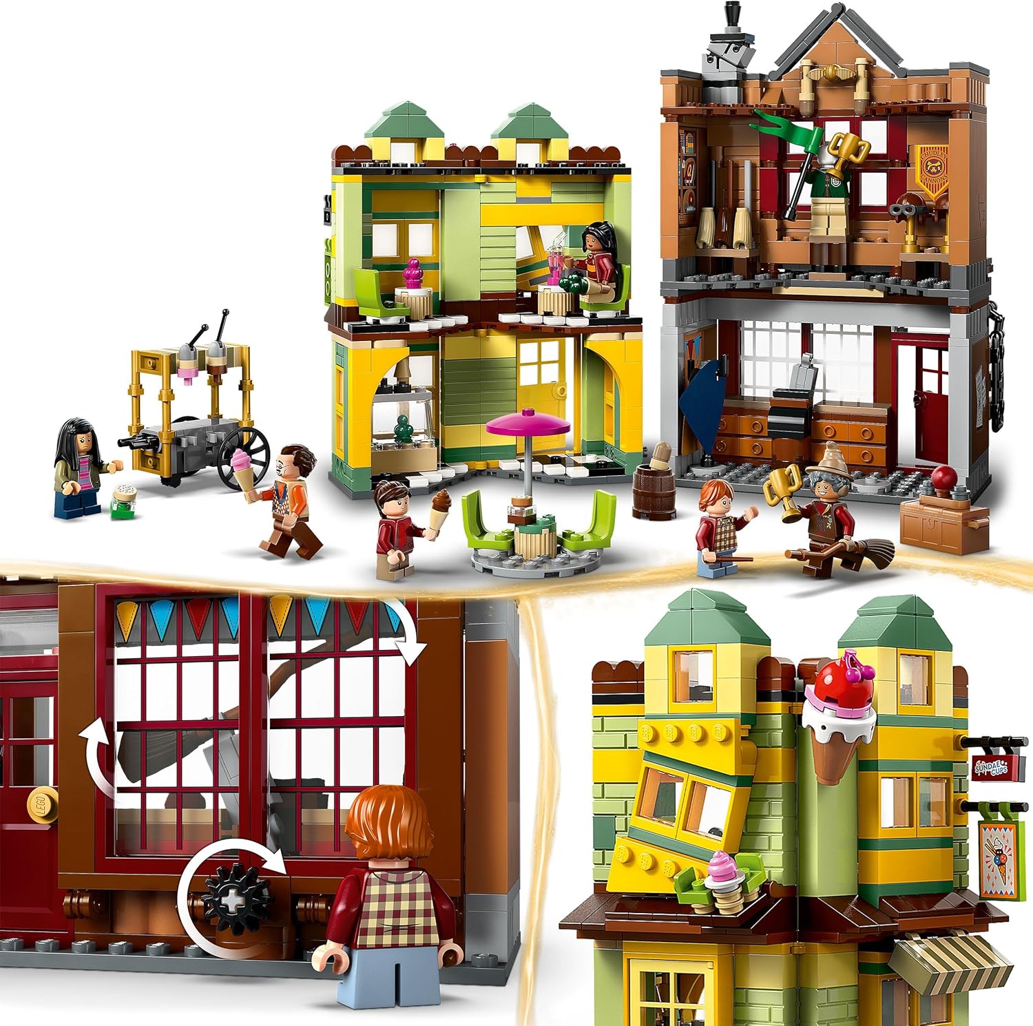 Lego - Harry Potter Tm - Quality Quidditch™ Supplies & Ice Cream Parlour (76452)