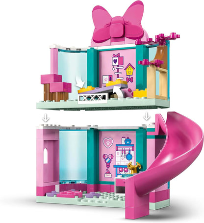 LEGO ǀ Disney Minnie’s Pet Hotel Building Toy with Minnie Mouse & Daisy Duck Mini Dolls, plus 3 Animal Figures - Gift for 4+ Year Old Girls & Mickey Mouse Clubhouse Fans - 43274