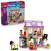 LEGO Friends Negozio di Musica e Appartamento Giocattolo con 3 Mini Bamboline, Animale Domestico Corgi e Strumenti Musicali come Pianoforte, Batteria e Chitarre - Regalo per Bambine da 7 Anni - 42653