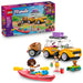 LEGO Friends Friendship Road-Trip Travel Car Toy with Trailer, 2 Mini Dolls, a Pet Dog Figure, Kayak & Fun Accessories incl. a Skateboard & Roller Skates - Building Set for 6+ Year Old Girls - 42659