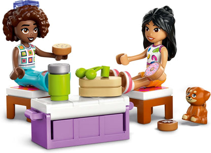 LEGO Friends Friendship Road-Trip Travel Car Toy with Trailer, 2 Mini Dolls, a Pet Dog Figure, Kayak & Fun Accessories incl. a Skateboard & Roller Skates - Building Set for 6+ Year Old Girls - 42659