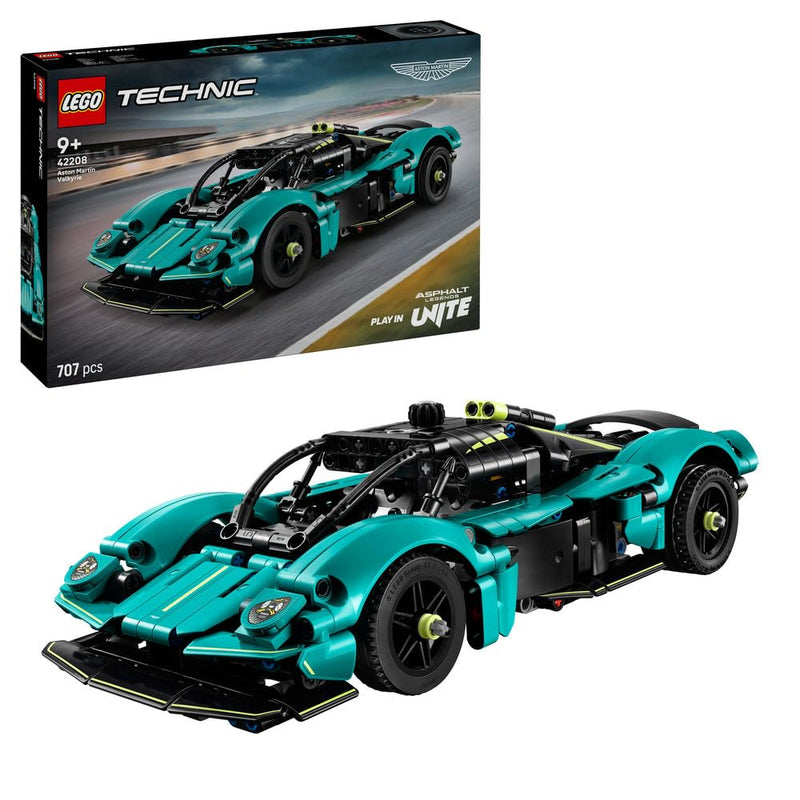 LEGO Technic Aston Martin Valkyrie Buildable Car Model Kit, Vehicle Toy for Kids, Creative Gift for Boys and Girls Aged 9 and over 42208
