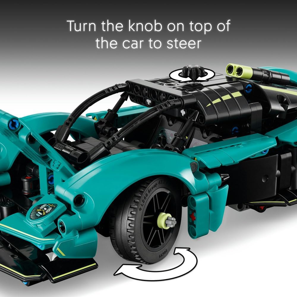 LEGO Technic Aston Martin Valkyrie Buildable Car Model Kit, Vehicle Toy for Kids, Creative Gift for Boys and Girls Aged 9 and over 42208