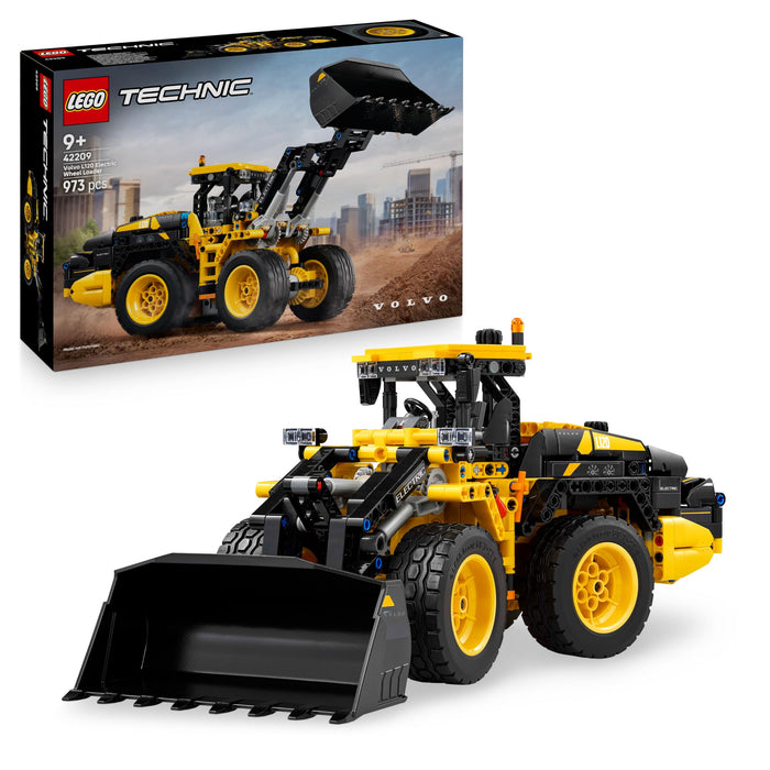 LEGO Technic Volvo L120 Electric Wheel Loader Construction Toy, Vehicle Set Model, Buildable Engineering Gift for Kids, Loading Shovel for Boys and Girls Aged 9 and over 42209