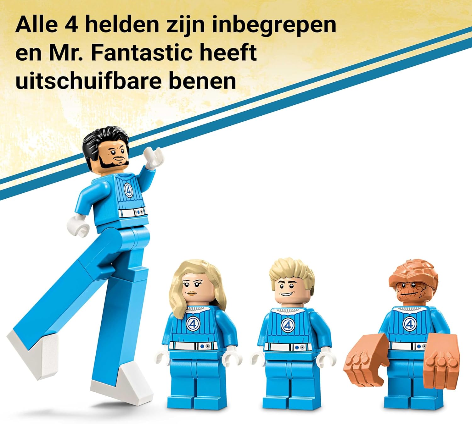 LEGO Marvel Fantastic Four vs. Galactus Construction Figure - Building Toy with Reed Richards, Invisible Woman, The Thing & Human Torch Minifigures - Movie Set for 9+ Year Old Boys & Girls - 76316