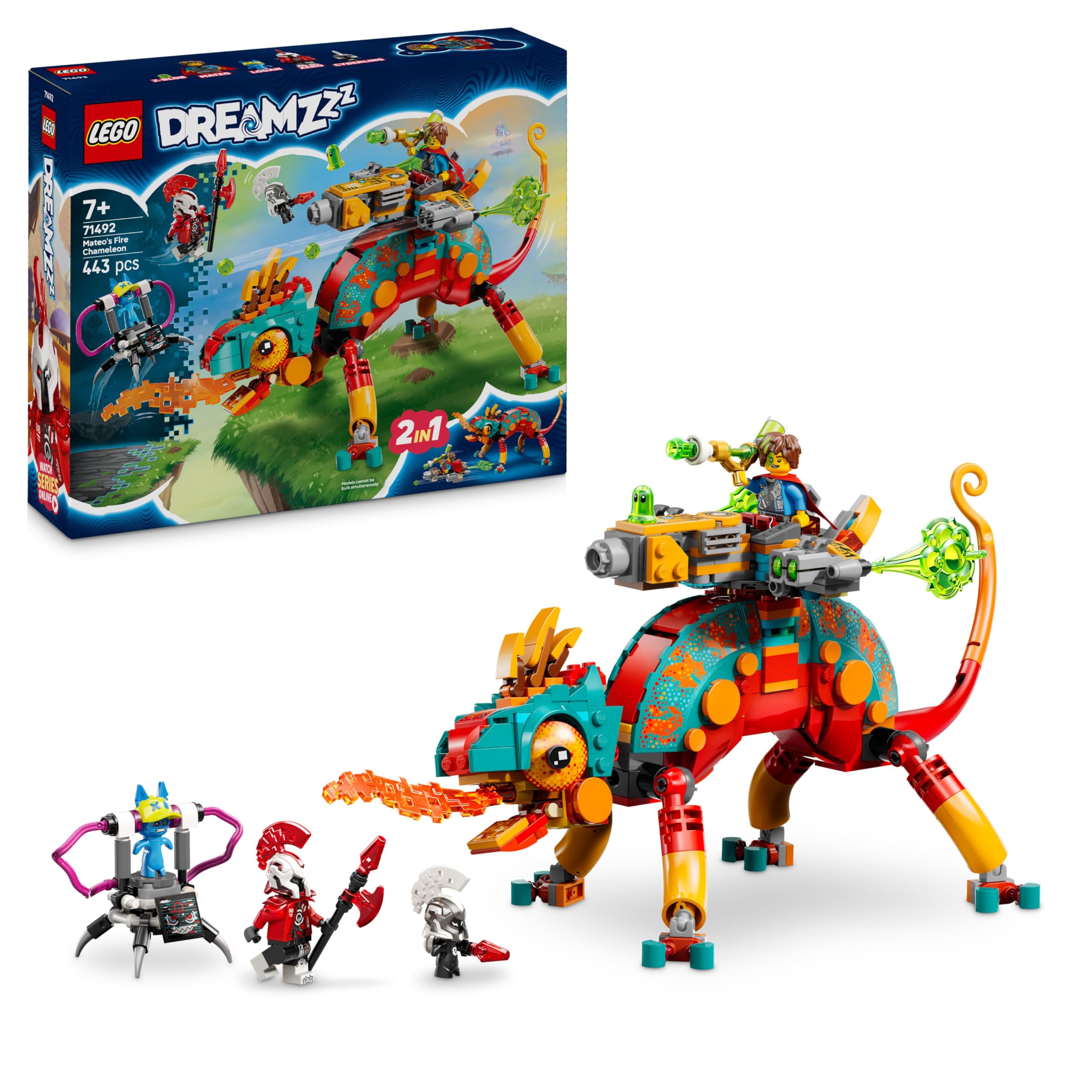 Lego: 71492 - Dreamzzz - Il Camaleonte Di Fuoco Di Mateo