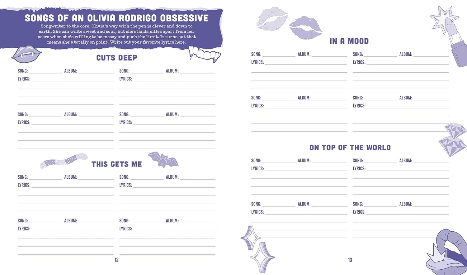 The Unofficial Olivia Rodrigo Activity Book