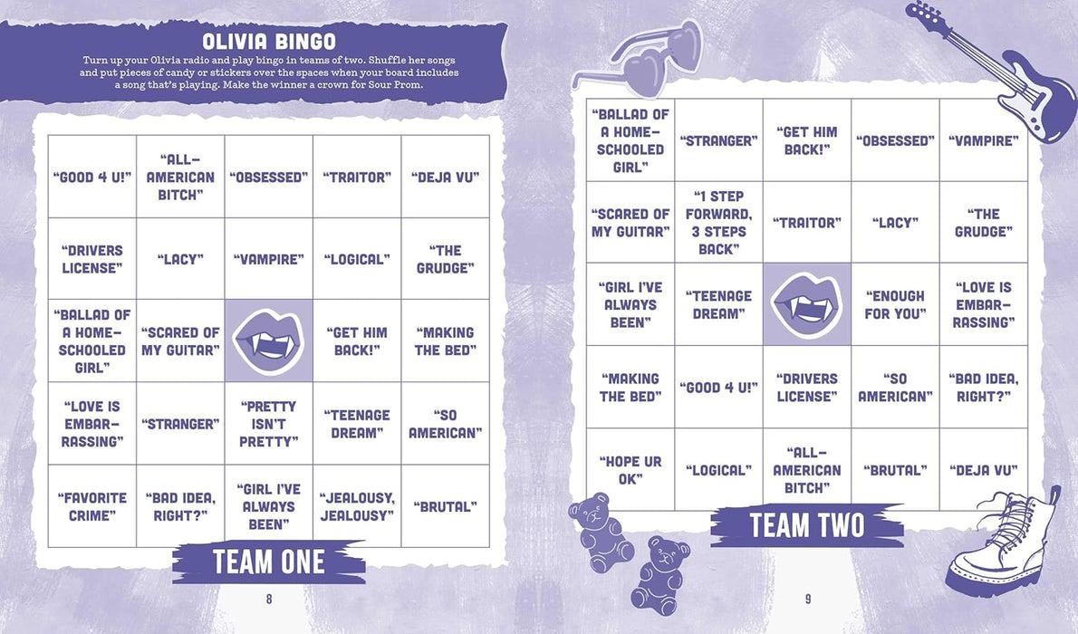 The Unofficial Olivia Rodrigo Activity Book