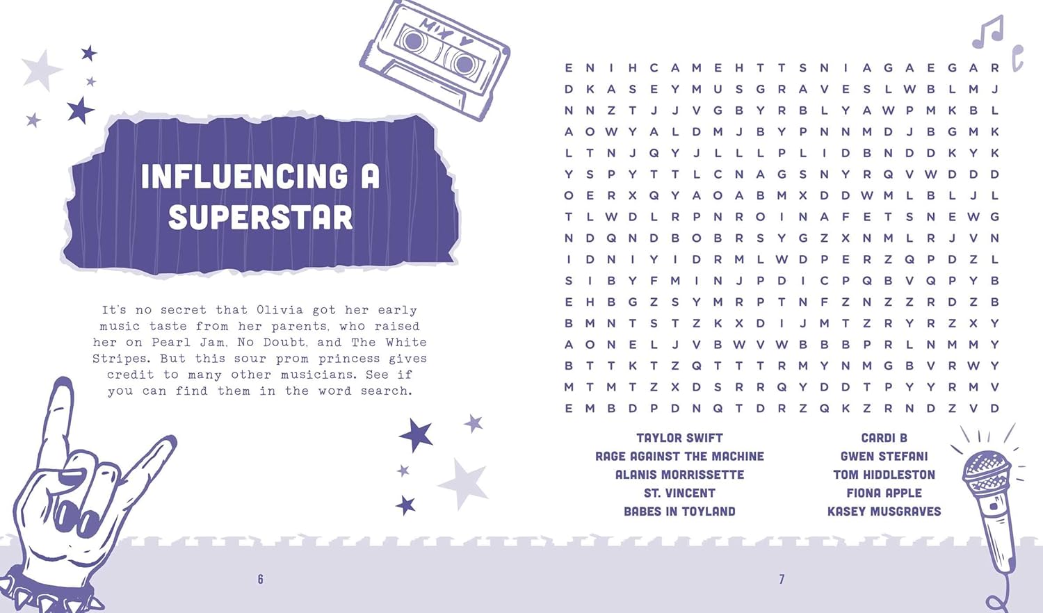 The Unofficial Olivia Rodrigo Activity Book