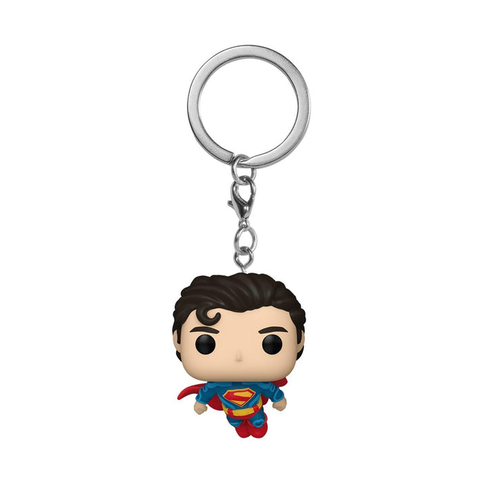 Funko Pop! Keychain: Superman 2025 - Superman Novelty Keyring - Collectable Mini Figure - Stocking Filler - Gift Idea - Official Merchandise - Movies Fans - Backpack Decor