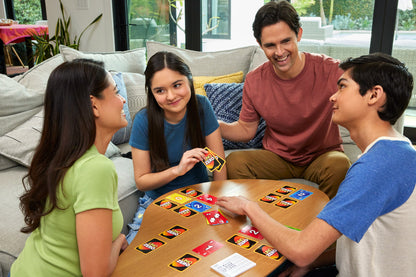 Games UNO Zero Card Game for Kid, Adult & Family Nights, Parties & Travel, Includes Deck & Scorecard