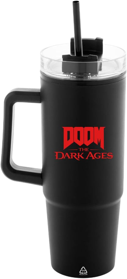 DPI Merchandising Doom: The Dark Ages Insulated Mug Shield Black/Red