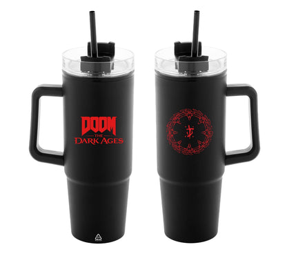 DPI Merchandising Doom: The Dark Ages Insulated Mug Shield Black/Red