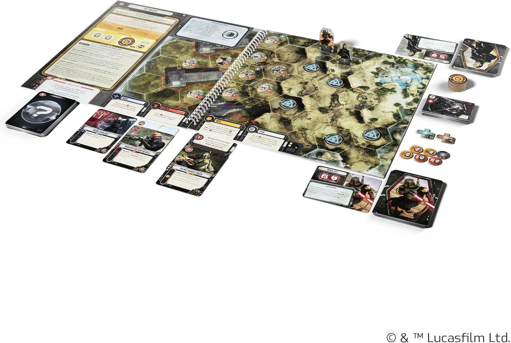 Asmodee | Star Wars The Mandalorian Adventures: Clan Of Two Expansion | Cooperative Board Game | Ages 12+ | 1-4 Players | 30-60 Minutes Playing Time