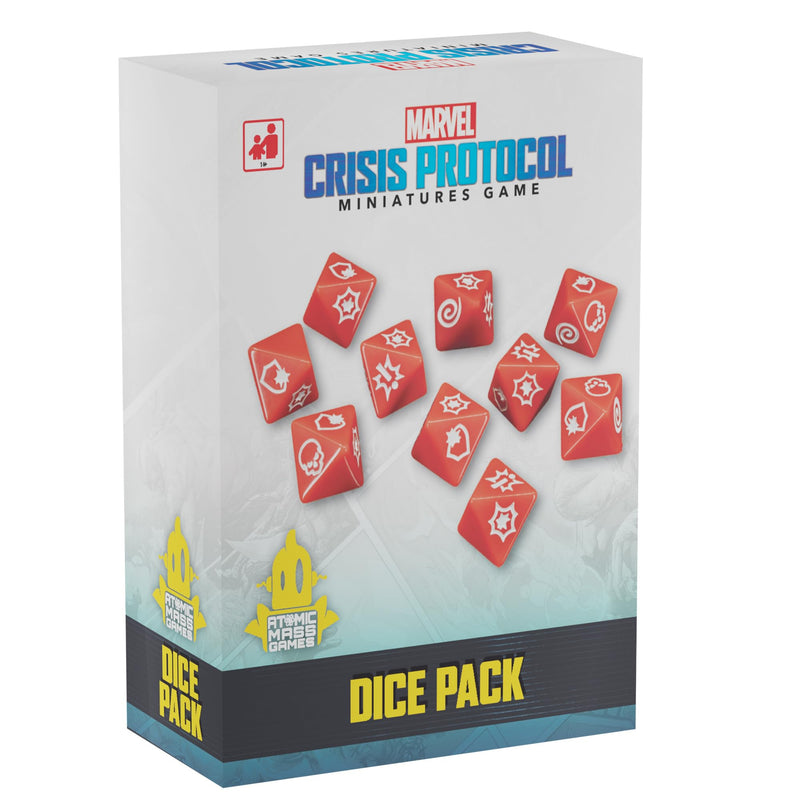 Asmodee | Marvel Crisis Protocol: Dice Pack | Tabletop Miniatures Accessory