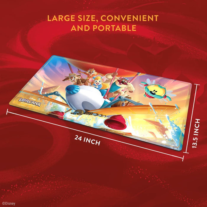 Ravensburger Disney Lorcana Playmat Rescue Rangers Set 8 Reign of Jafar TCG Playmat - Computer Desk Mouse Mat Accessories