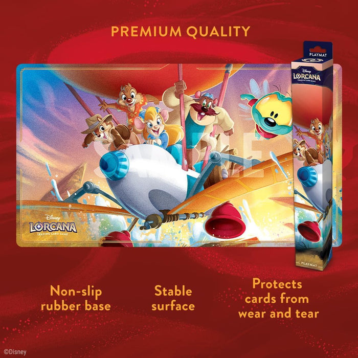 Ravensburger Disney Lorcana Playmat Rescue Rangers Set 8 Reign of Jafar TCG Playmat - Computer Desk Mouse Mat Accessories