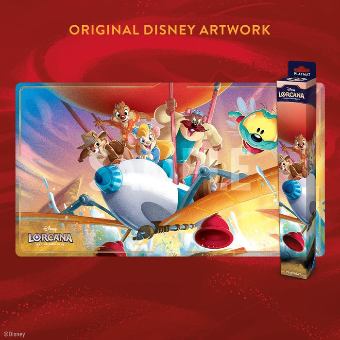 Ravensburger Disney Lorcana Playmat Rescue Rangers Set 8 Reign of Jafar TCG Playmat - Computer Desk Mouse Mat Accessories