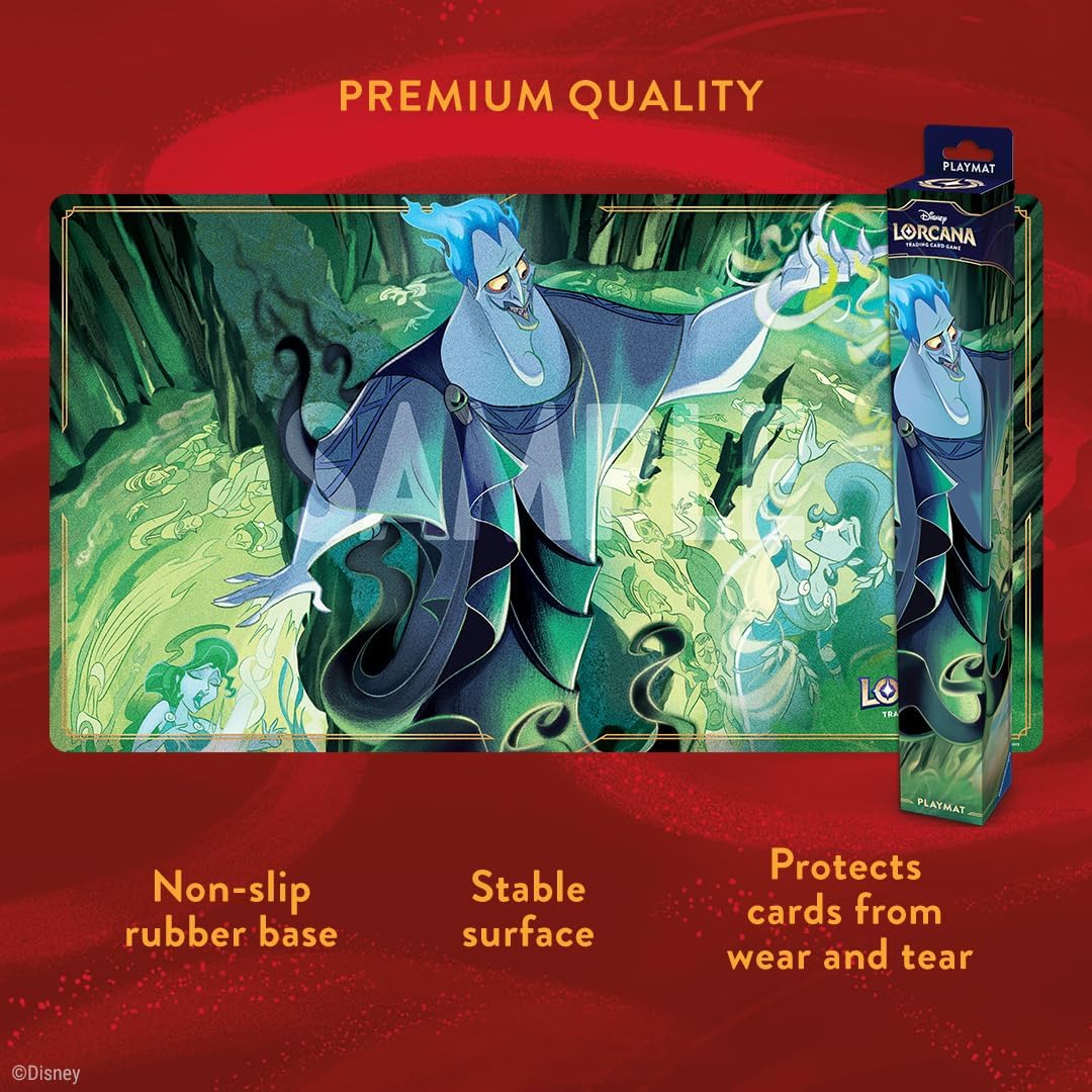 Ravensburger- Disney Lorcana Trading Card Game: Set 8 - Alfombra de Juego con diseño B (11098541