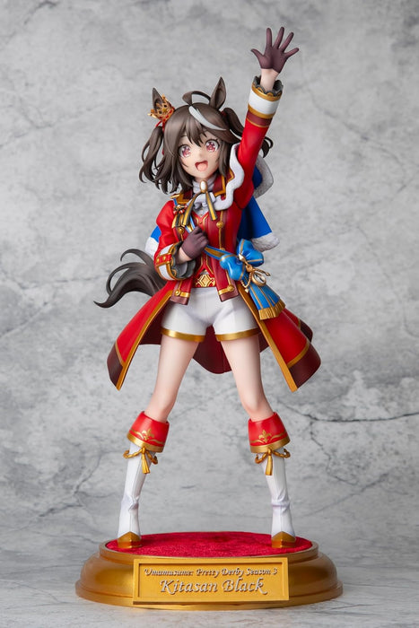 Uma Musume Pretty Dirby statuette PVC 1/7 Kitasan Black Fluttering Fulfillment Ver. 28 cm