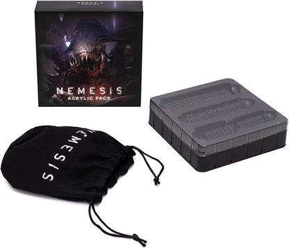 Awaken Realms | Nemesis - Deluxe Acrylic Tokens | Board Game Accessory | Ages 14+