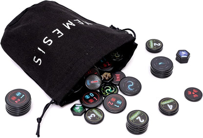 Awaken Realms | Nemesis Lockdown: Deluxe Acrylic Tokens | Board Game Accessory | Ages 14+