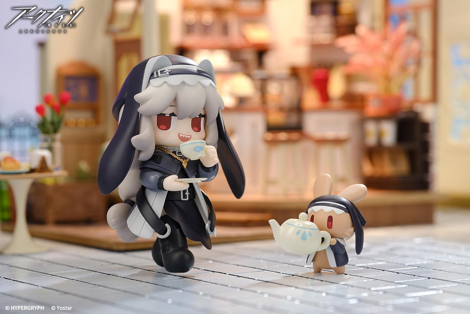 Ark Knights What about Dessert? Mini Series Spectre Figurine complète peinte en PVC et ABS