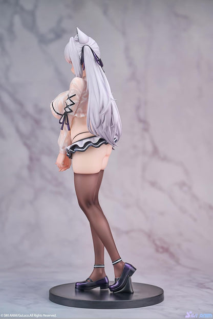 Siki Anim Alvina-chan Normal Edition, escala 1/7, PVC y ABS, figura completa prepintada