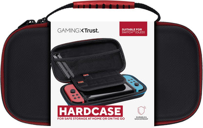 Trust. com GXT 1248 Hardcase voor Nintendo Switch, blauw/rood