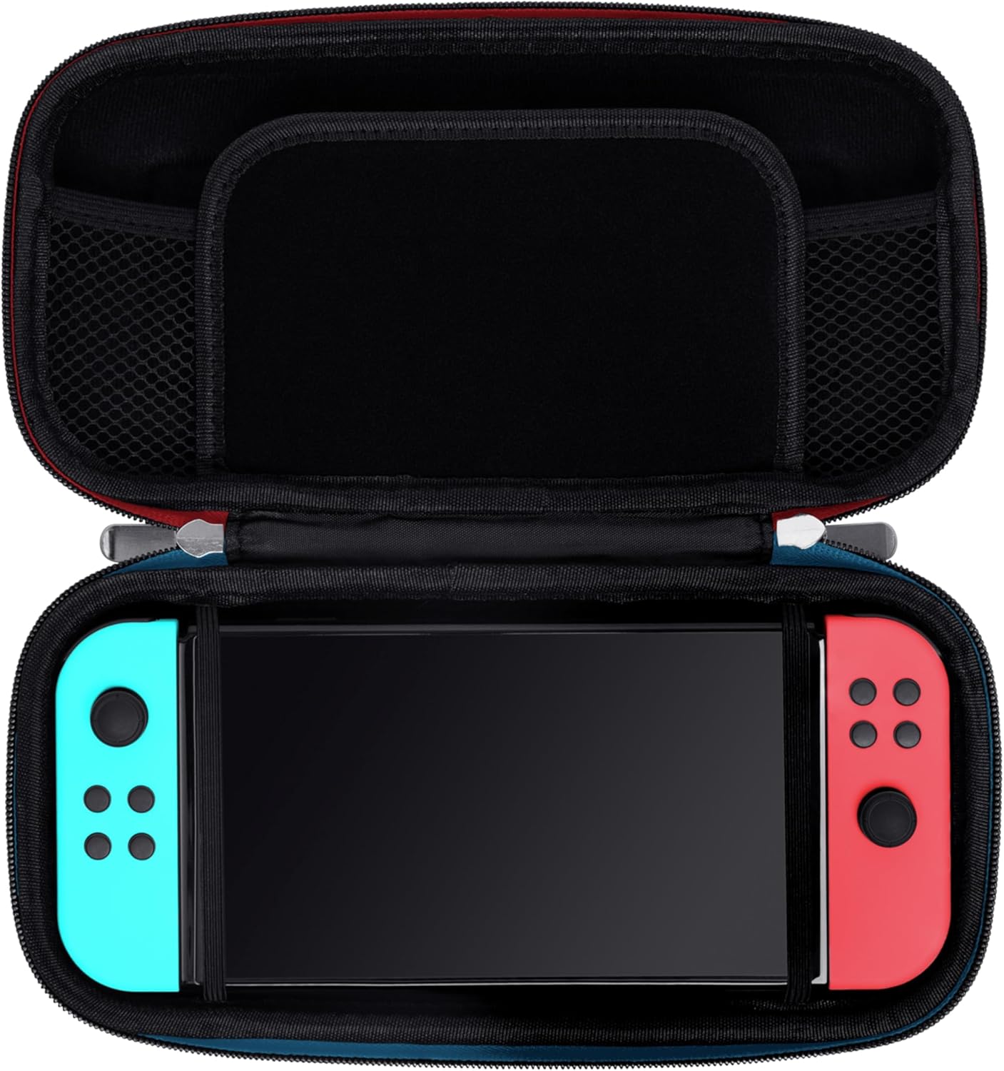 Trust. com GXT 1248 Hardcase voor Nintendo Switch, blauw/rood