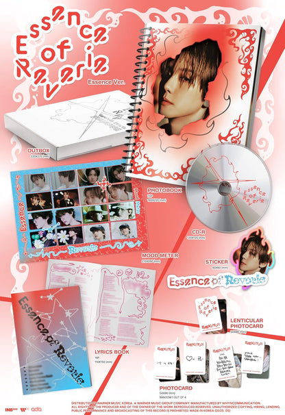 【ランダム】BAEKHYUN Essence of Reverie – The 5th Mini Album Photobook Essence Ver., Reverie Ver.
