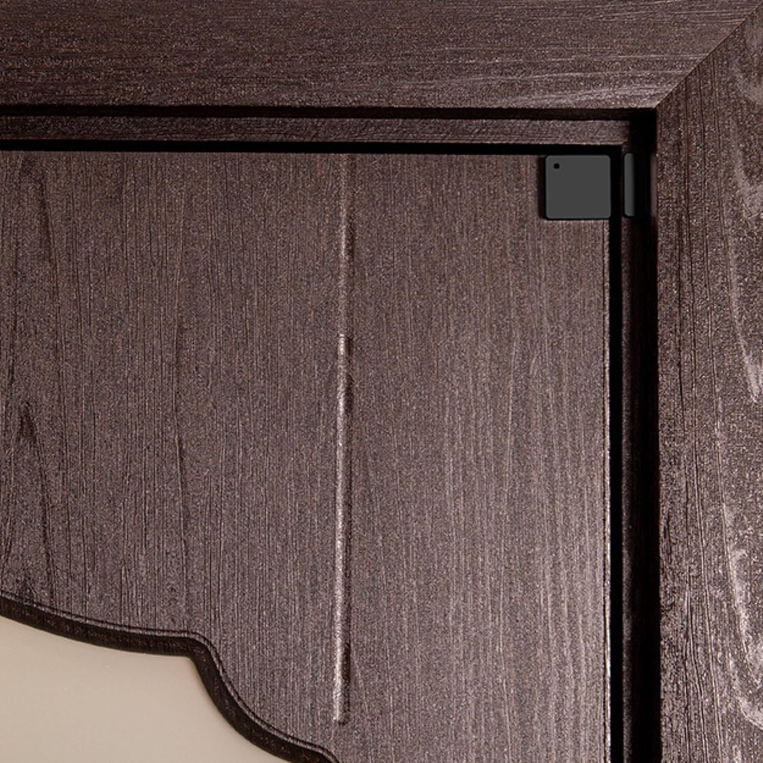 Shelly BLU Door/Window Zwart – Bluetooth Deur-/Raamcontactsensor│ Huisbeveiligingsalarm│ Licht- en Kantelsensor│ Batterijlevensduur 2 Jaar│ Versleutelde Communicatie