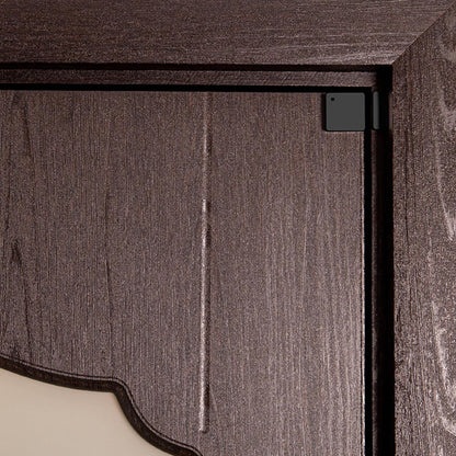 Shelly BLU Door/Window Zwart – Bluetooth Deur-/Raamcontactsensor│ Huisbeveiligingsalarm│ Licht- en Kantelsensor│ Batterijlevensduur 2 Jaar│ Versleutelde Communicatie