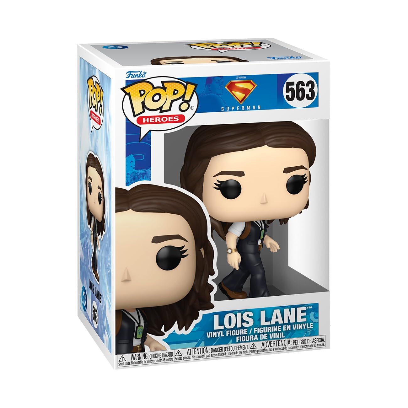 Funko Pop! DC: Superman 2025 - Lois Lane - Collectable Vinyl Figure - Gift Idea - Official Merchandise - Toys for Kids & Adults - Movies Fans - Model Figure for Collectors