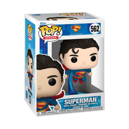 Funko Pop! DC: Superman 2025 - Superman - Collectable Vinyl Figure - Gift Idea - Official Merchandise - Toys for Kids & Adults - Movies Fans - Model Figure for Collectors