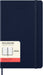 Moleskine Daily Planner, Daily Agenda 2026 12 Months, With Hard Cover and Elastic Closure, Large Format 13x21, Blue Color