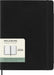 Moleskine Weekly Planner, 2026 Weekly Agenda 12 Months With Space For Notes, With Soft Cover and Elastic Closure, XL Size 19x25, Black Color