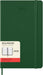 Moleskine Daily Planner, Daily Agenda 2026 12 Months, With Hard Cover and Elastic Closure, Large Format 13x21, Green Color