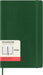 Moleskine Daily Planner, Daily Agenda 2026 12 Months, With Soft Cover and Elastic Closure, Large Format 13x21, Green Color
