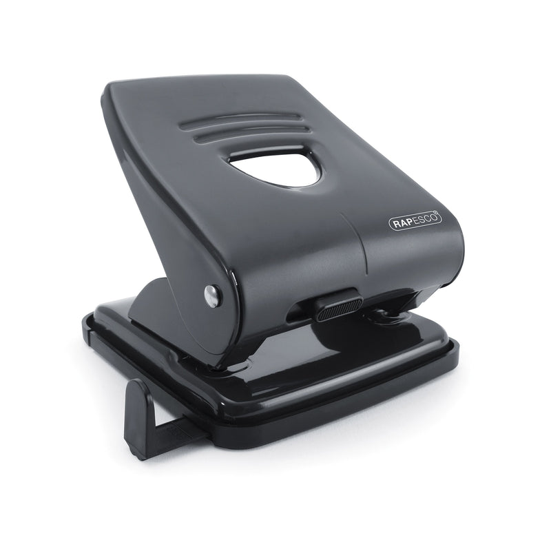 Rapesco PF827AB1 827 2-Hole Metal Punch, 30 sheet Capacity