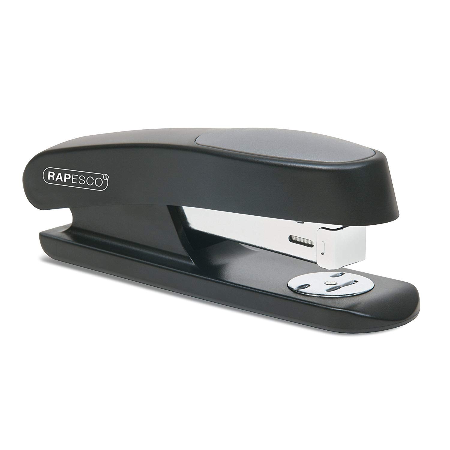 Rapesco RR7260B3 Germ-Savvy Antibacterial, Sting Ray Half Strip Stapler, Black