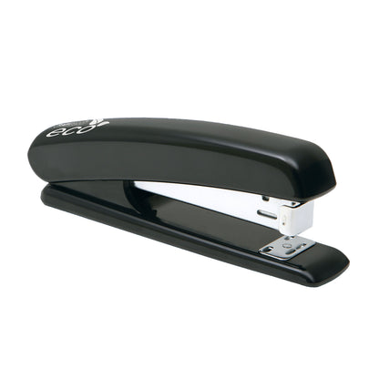 Rapesco 1085 ECO Full Strip Stapler Recycled Material, 20 Sheet Capacity Uses Staples 26 and 24/6 mm, Black