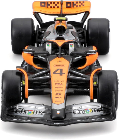 Bburago Formula 1 MCLAREN MCL60 2023 NORRIS 1:43 Scale Die-Cast Collectible Race Car